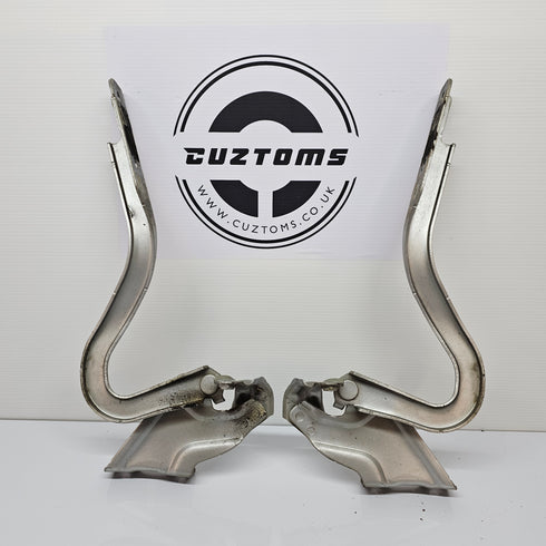 Suzuki Swift Bonnet Hinges * SILVER ZCC * 2011-2017 *